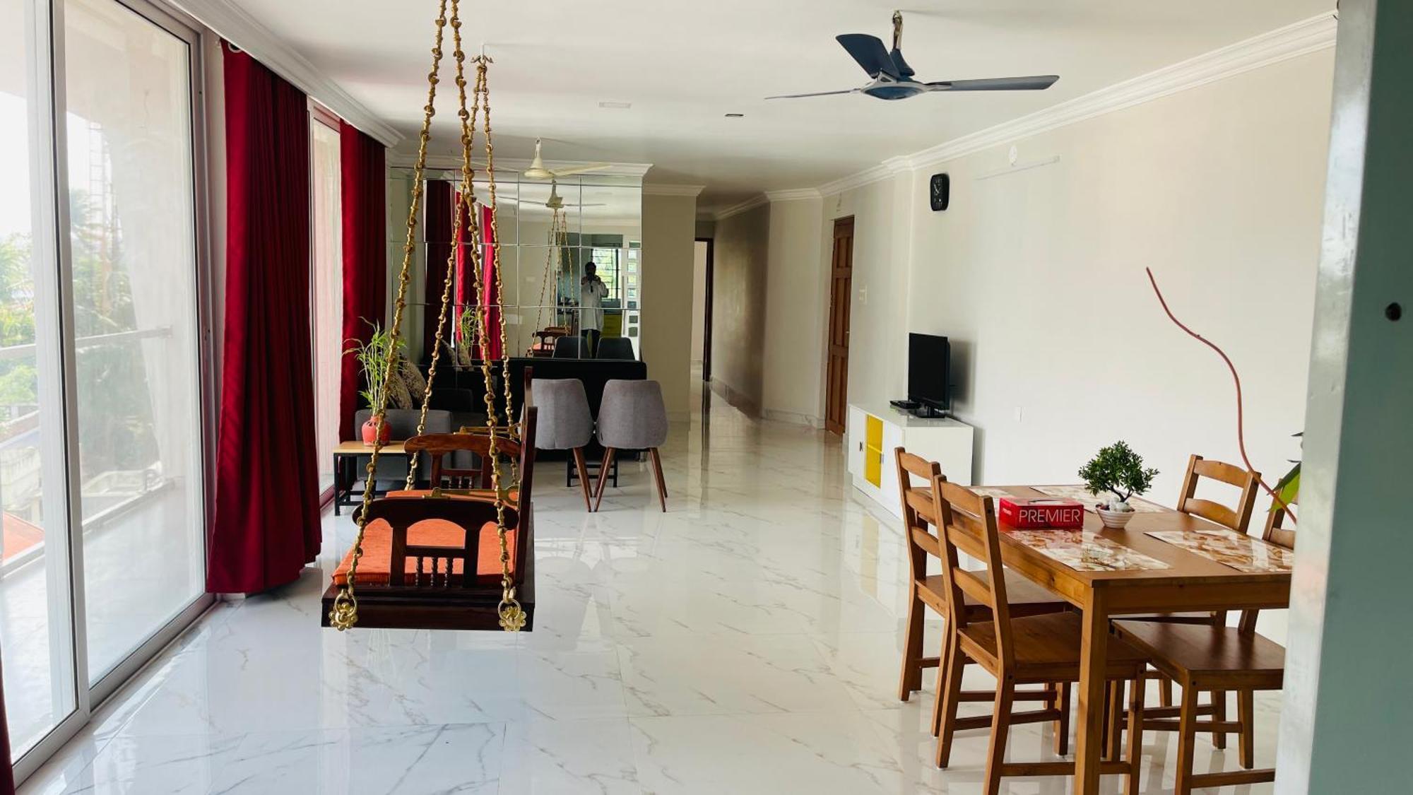 Rajamandiram 3Bhk Ac Apartment In Trivandrum Central Thiruvananthapuram Extérieur photo